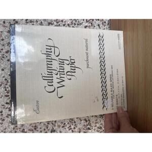 Eaton Calligraphy Writing Paper  – 8.5” x 11” – 50 Sheets – VTG, New Sealed